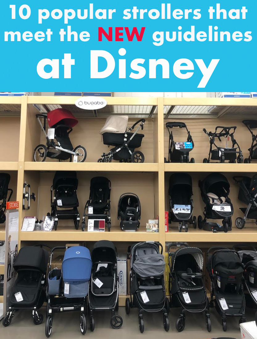 double strollers allowed at disney